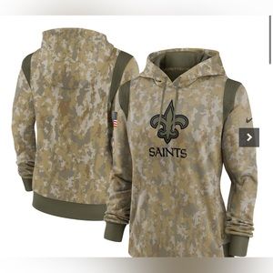 New Orleans Saints Nike Women's 2021 STS Therma Performance Pullover Women Small